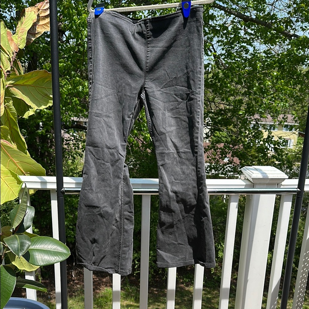 Free People Flair Denim Pants